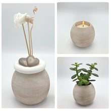 Carica l'immagine nel visualizzatore di Gallery, Profumatore Millerighe Tortora