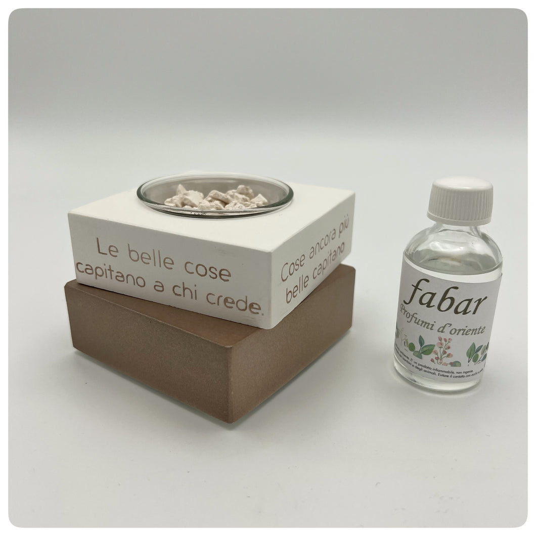 Vaso cubo profumatore 