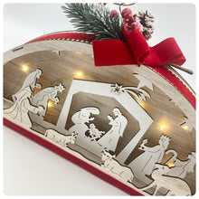 Carica l'immagine nel visualizzatore di Gallery, Presepe Legno Led
