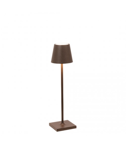 Lampada da tavolo Poldina Pro micro - Corten