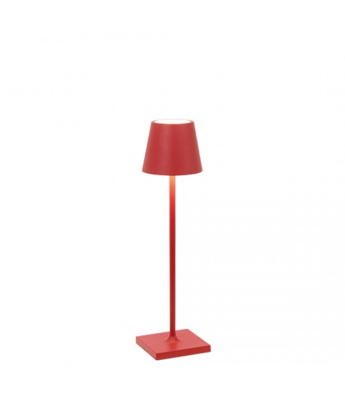 Lampada da tavolo Poldina Pro micro - Rosso