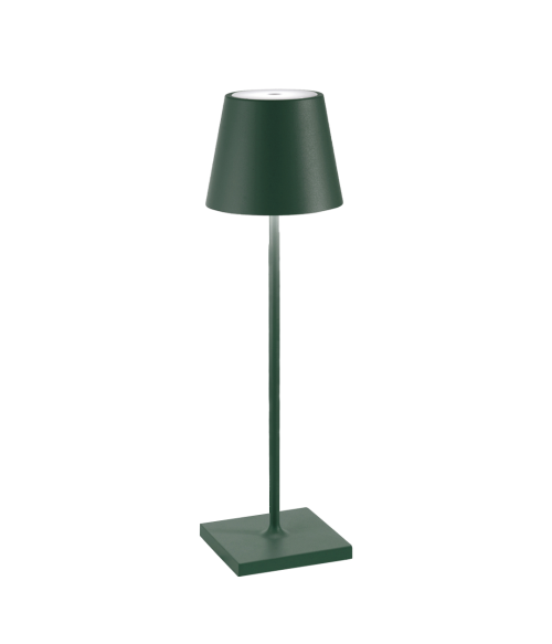 Lampada da tavolo Poldina Pro - Verde scuro