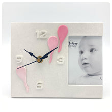 Carica l&#39;immagine nel visualizzatore di Gallery, Orologio Portafoto Palloncini Rosa
