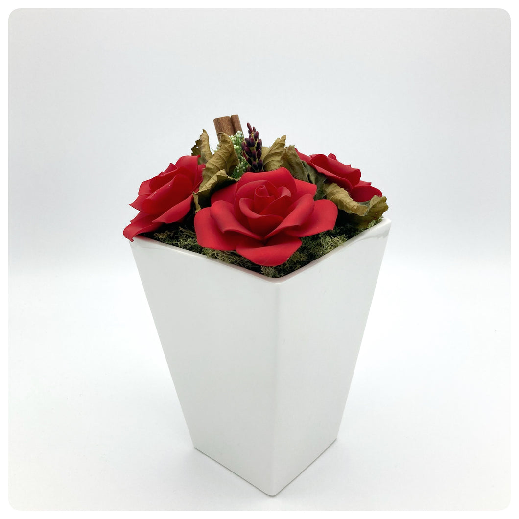 Vaso Tre Rose